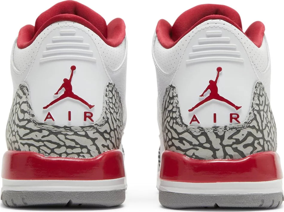 AIR JORDAN 3 RETRO 'CARDINAL RED' (GS)