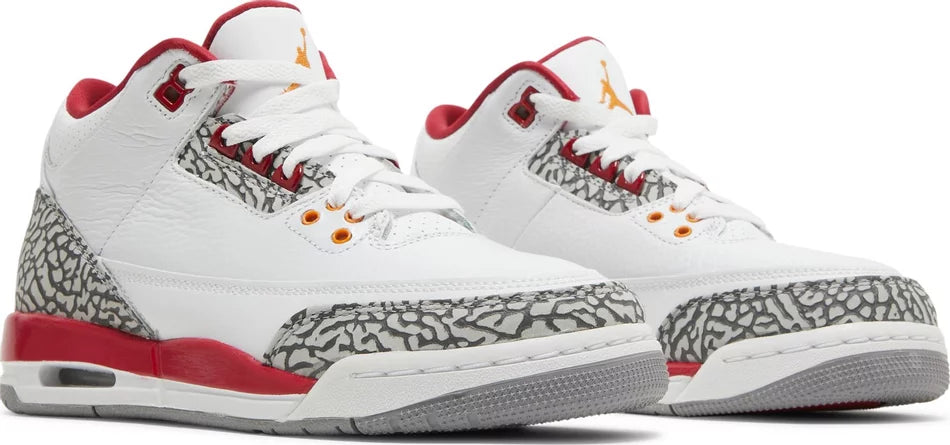 AIR JORDAN 3 RETRO 'CARDINAL RED' (GS)