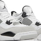 AIR JORDAN 4 RETRO 'MILITARY BLACK' (GS)