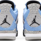 AIR JORDAN 4 RETRO 'UNIVERSITY BLUE' (GS)