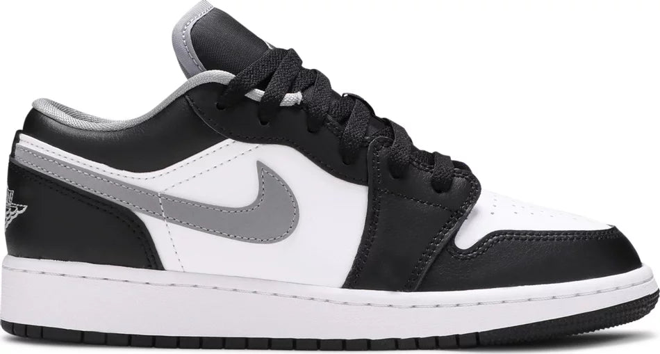 AIR JORDAN 1 LOW 'BLACK WHITE GREY' (GS)