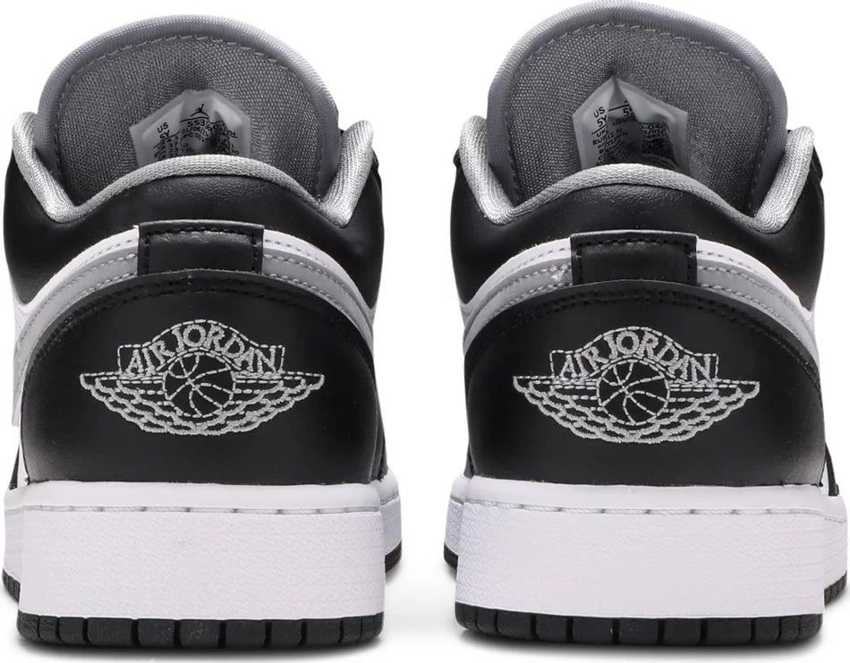 AIR JORDAN 1 LOW 'BLACK WHITE GREY' (GS)