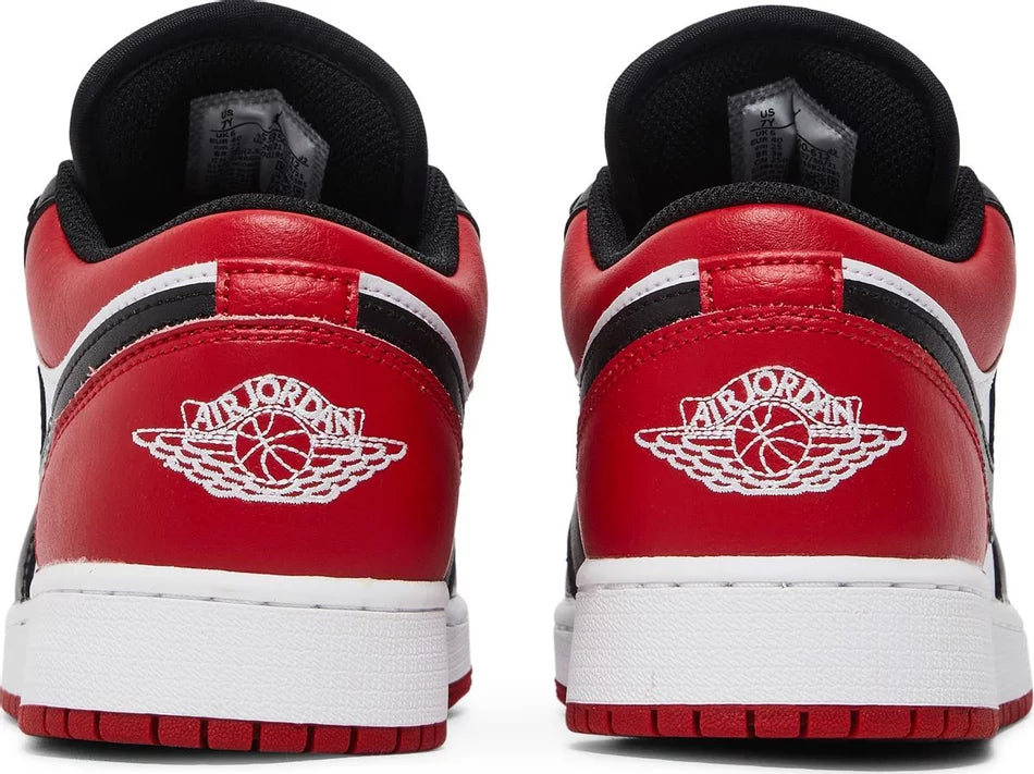 AIR JORDAN 1 LOW 'BRED TOE' (GS)