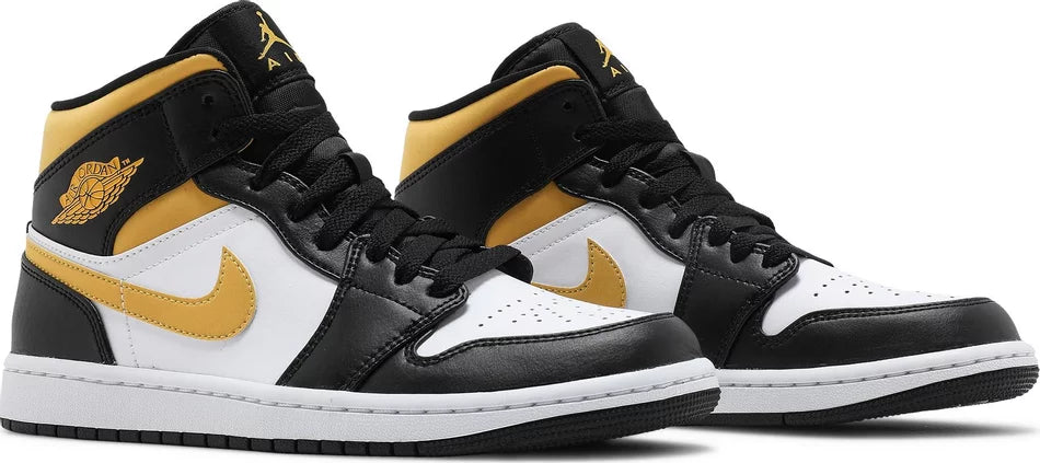 AIR JORDAN 1 MID 'White Pollen Black' (Men)