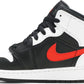 AIR JORDAN 1 MID 'CHILE RED' (GS)