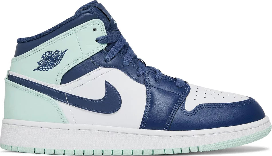 AIR JORDAN 1 MID 'BLUE MINT' (GS)