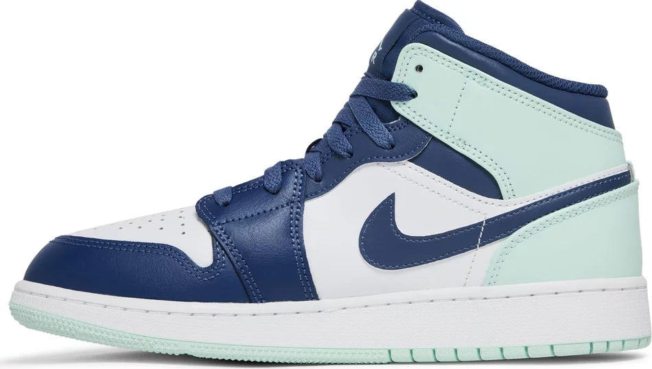 AIR JORDAN 1 MID 'BLUE MINT' (GS)