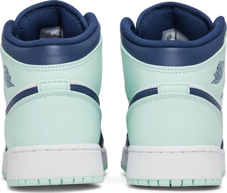 AIR JORDAN 1 MID 'BLUE MINT' (GS)