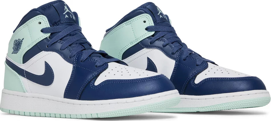 AIR JORDAN 1 MID 'BLUE MINT' (GS)