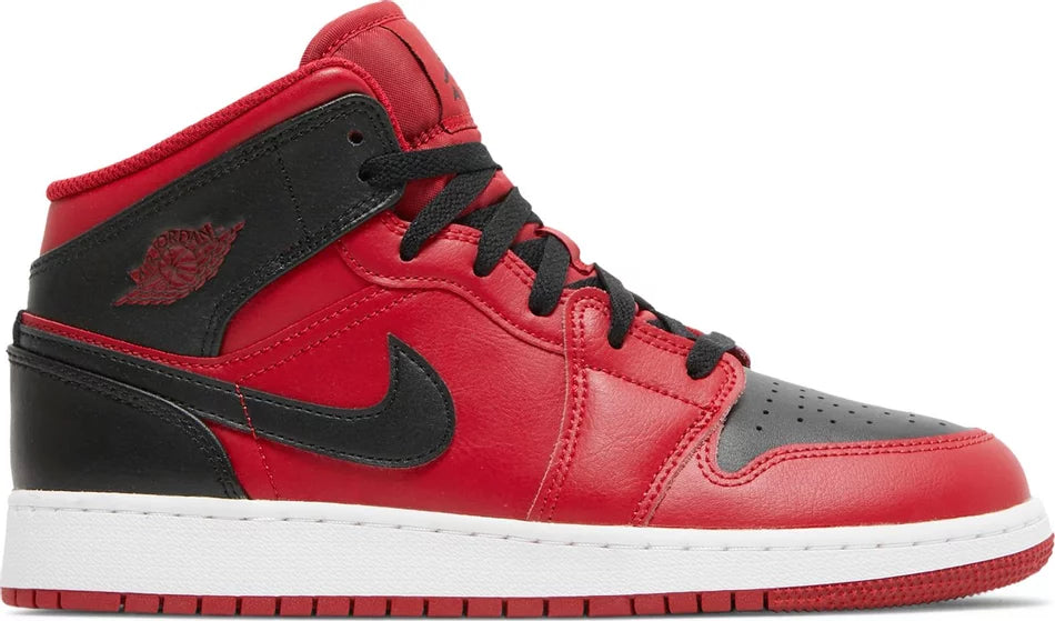 AIR JORDAN 1 MID 'REVERSE BRED' (GS)