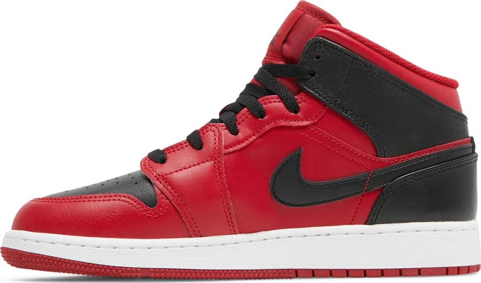 AIR JORDAN 1 MID 'REVERSE BRED' (GS)