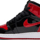 AIR JORDAN 1 RETRO HIGH OG 'PATENT BRED' (GS)