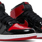 AIR JORDAN 1 RETRO HIGH OG 'PATENT BRED' (GS)