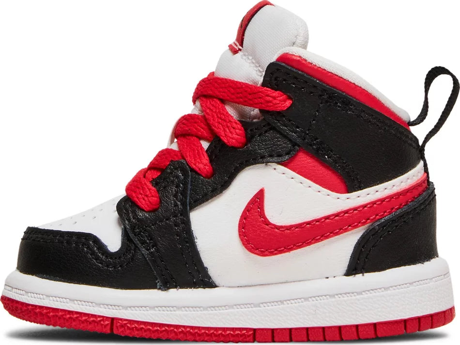 AIR JORDAN 1 MID 'WHITE VERY BERRY' (TD)