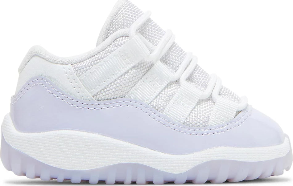 AIR JORDAN 11 RETRO LOW 'WHITE PURE VIOLET' (TD)