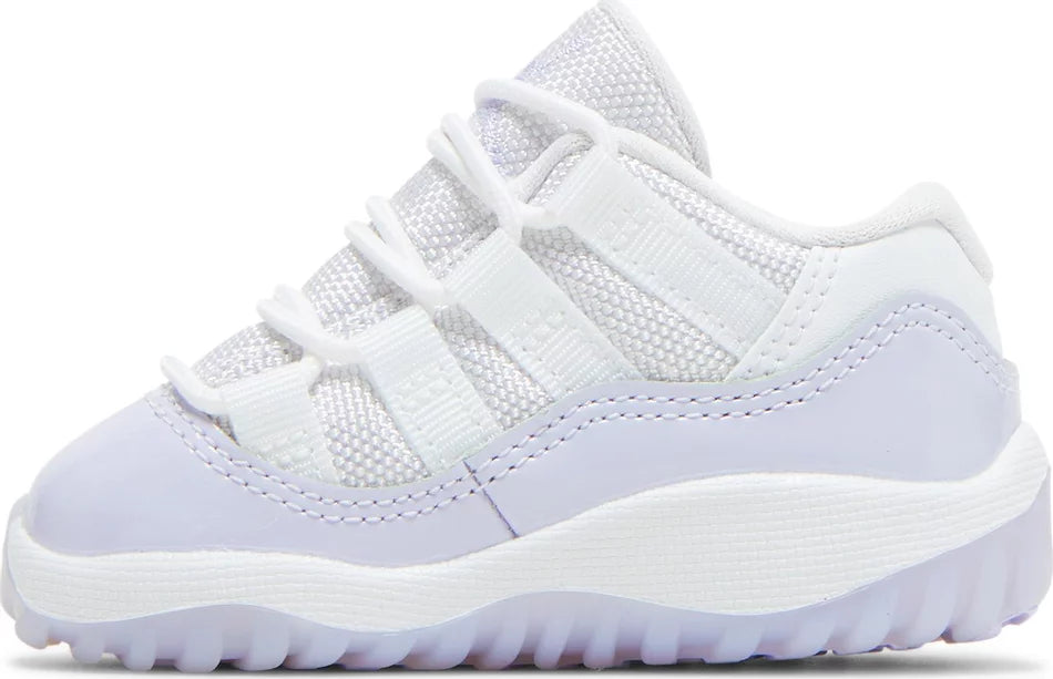 AIR JORDAN 11 RETRO LOW 'WHITE PURE VIOLET' (TD)