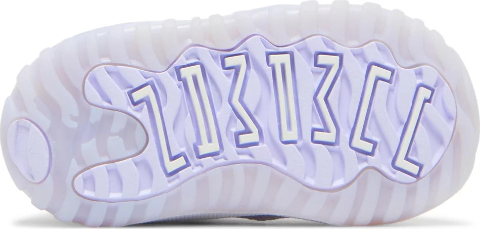 AIR JORDAN 11 RETRO LOW 'WHITE PURE VIOLET' (TD)