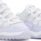 AIR JORDAN 11 RETRO LOW 'WHITE PURE VIOLET' (TD)