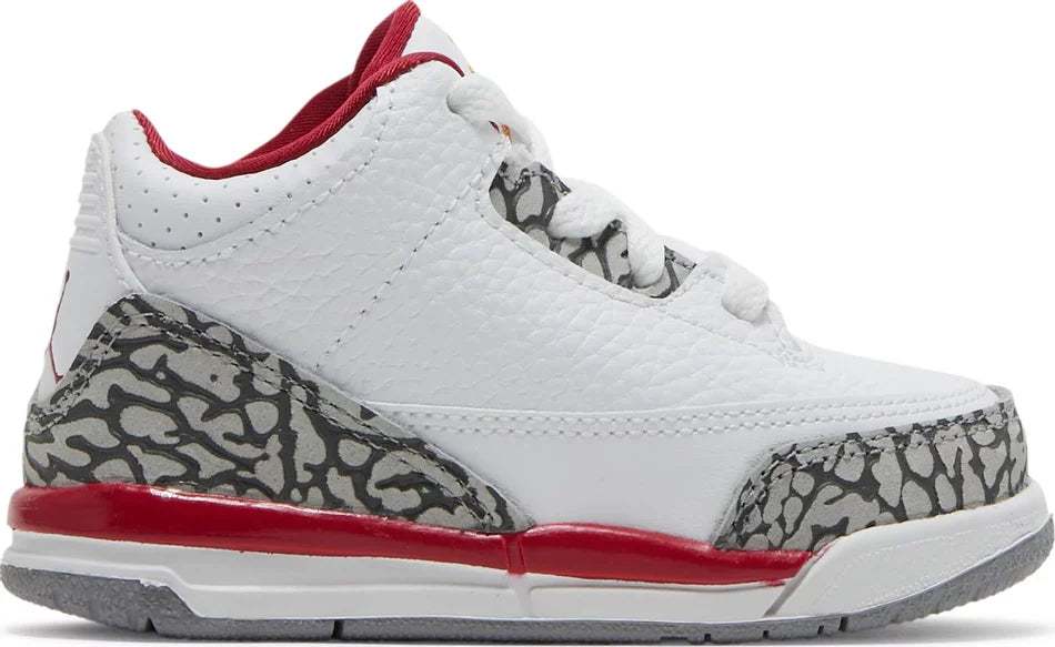 AIR JORDAN 3 RETRO 'CARDINAL RED' (TD)