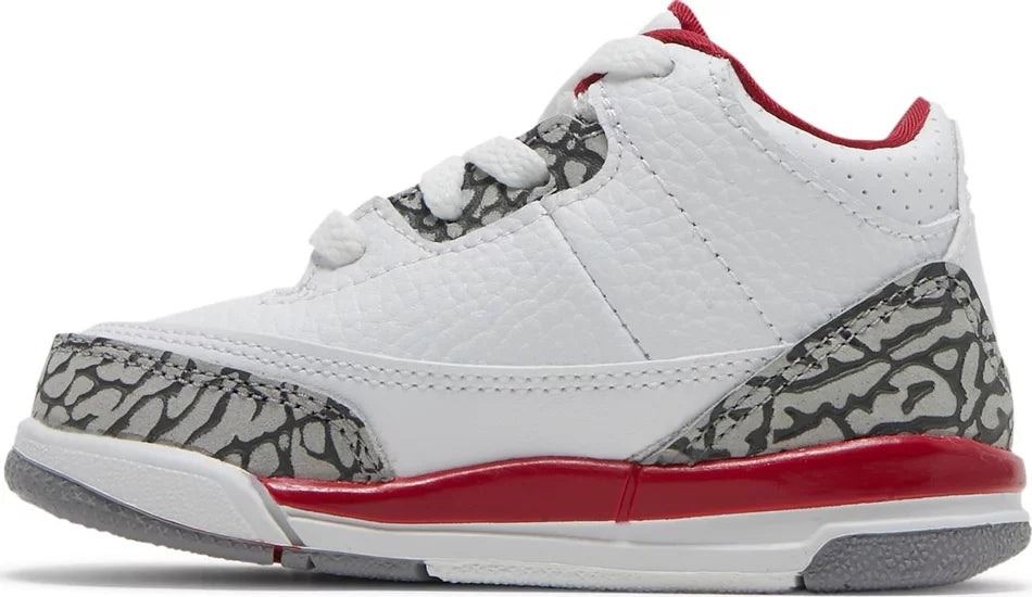 AIR JORDAN 3 RETRO 'CARDINAL RED' (TD)