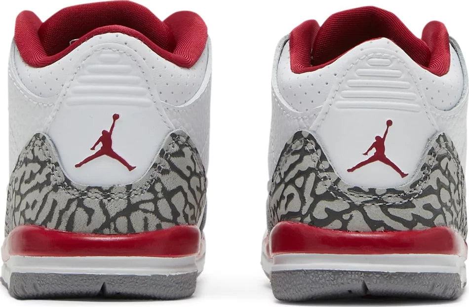 AIR JORDAN 3 RETRO 'CARDINAL RED' (TD)