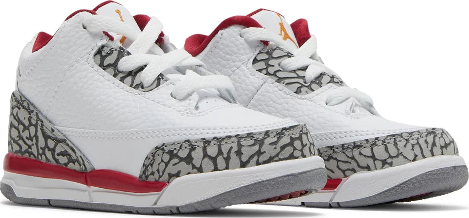 AIR JORDAN 3 RETRO 'CARDINAL RED' (TD)