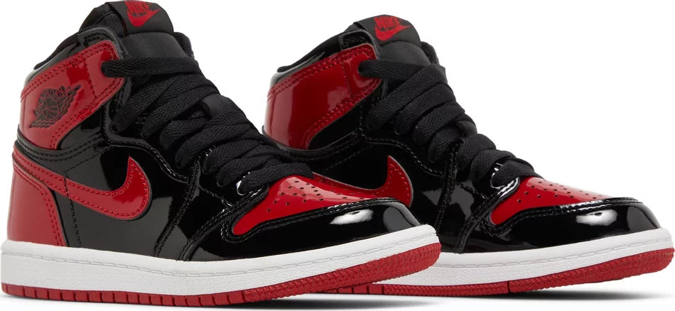 AIR JORDAN 1 RETRO HIGH OG 'PATENT BRED' (PS)