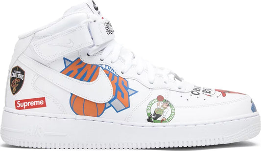 NIKE AIR FORCE 1 MID x SUPREME x NBA 'WHITE' (Men)