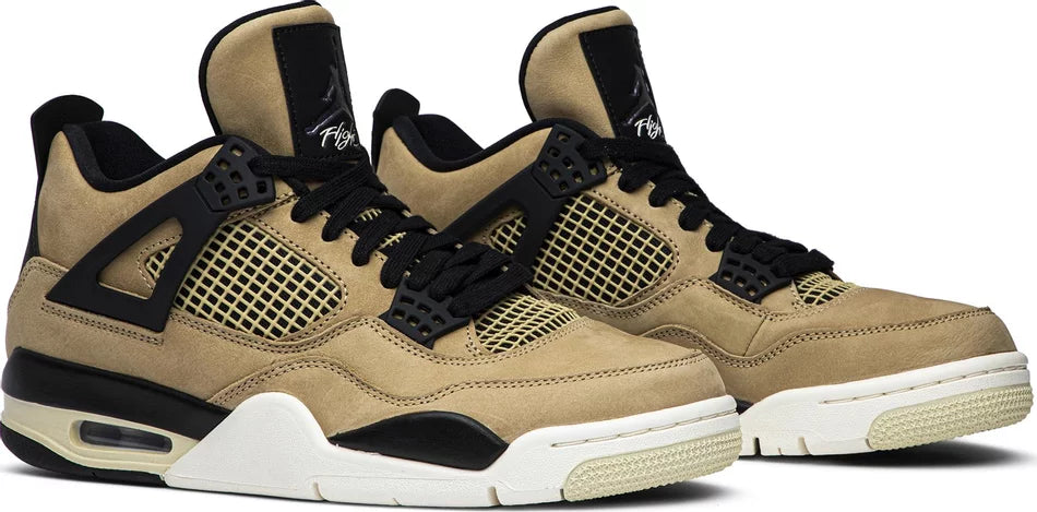 AIR JORDAN 4 RETRO 'FOSSIL' (Women)