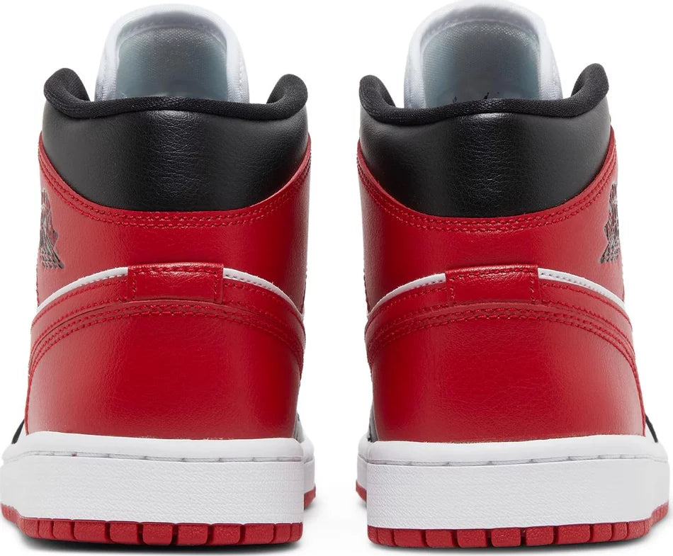 AIR JORDAN 1 MID 'ALTERNATE BRED TOE' (Women)