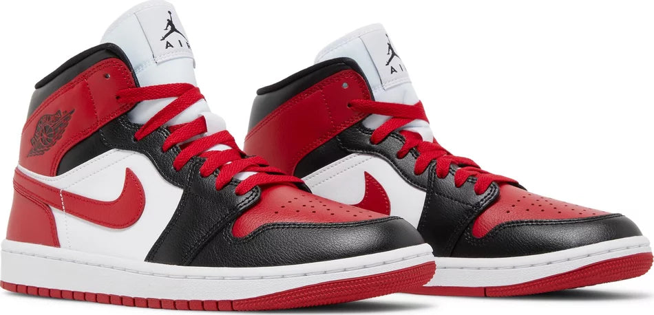 AIR JORDAN 1 MID 'ALTERNATE BRED TOE' (Women)