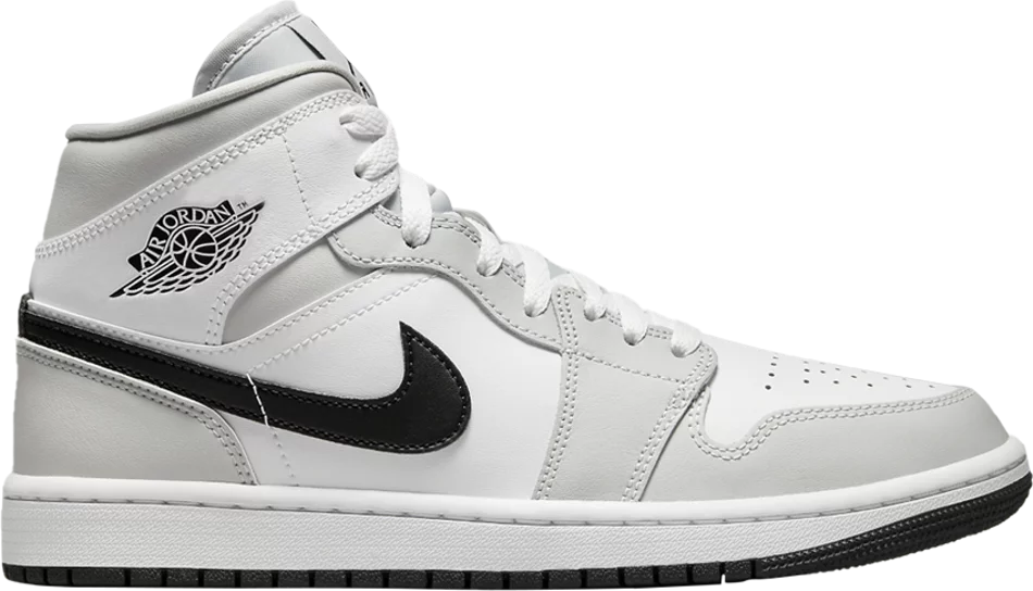 AIR JORDAN 1 MID 'Light Smoke Grey' (Women)