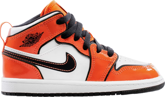 AIR JORDAN 1 MID SE 'TURF ORANGE' (PS)