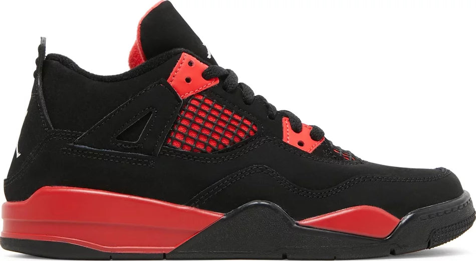 AIR JORDAN 4 RETRO 'RED THUNDER' (PS)