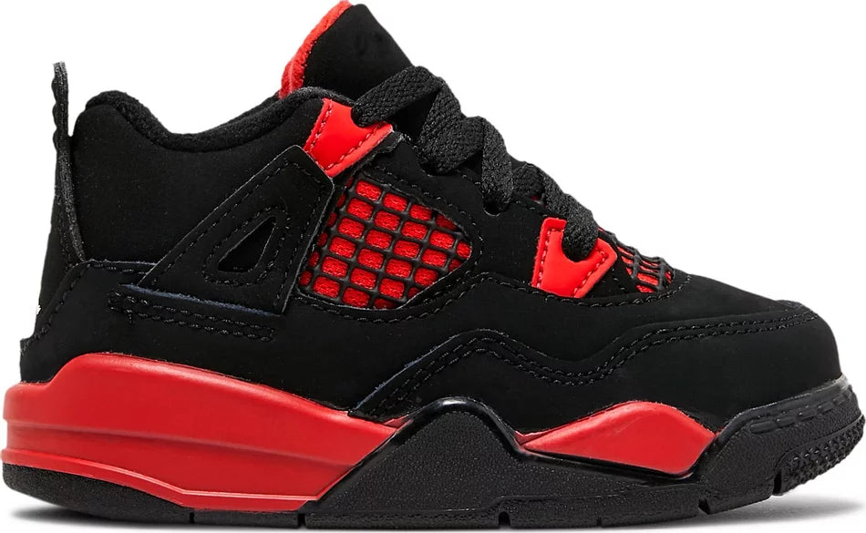 AIR JORDAN 4 RETRO 'RED THUNDER' (TD)