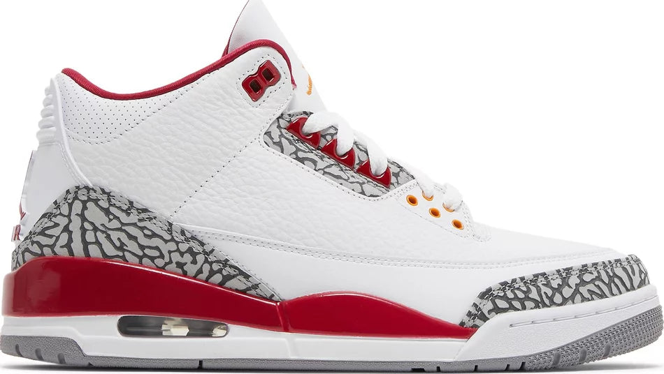 AIR JORDAN 3 RETRO 'CARDINAL RED' (Men)