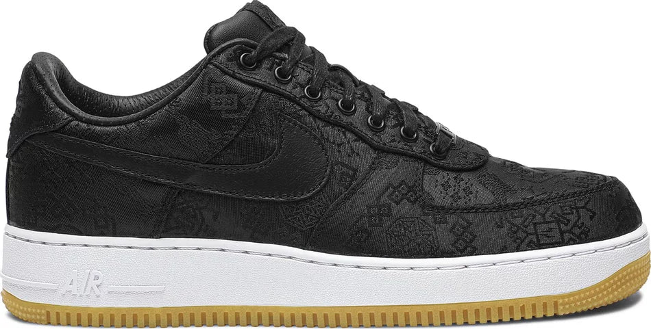 NIKE AIR FORCE 1 x FRAGMENT x CLOT 'BLACK SILK' (Men)