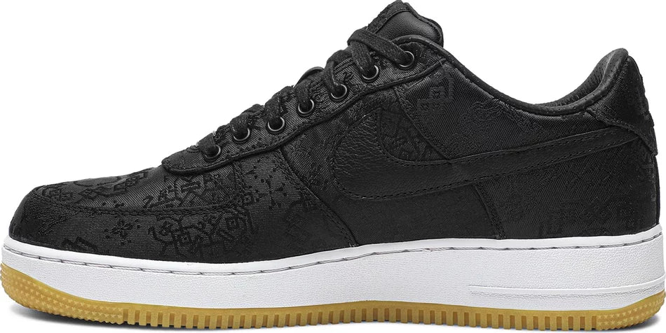 NIKE AIR FORCE 1 x FRAGMENT x CLOT 'BLACK SILK' (Men)