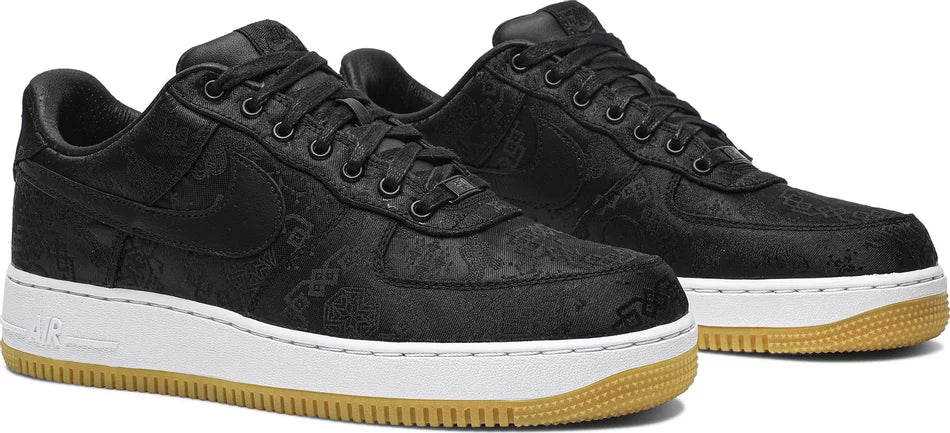 NIKE AIR FORCE 1 x FRAGMENT x CLOT 'BLACK SILK' (Men)