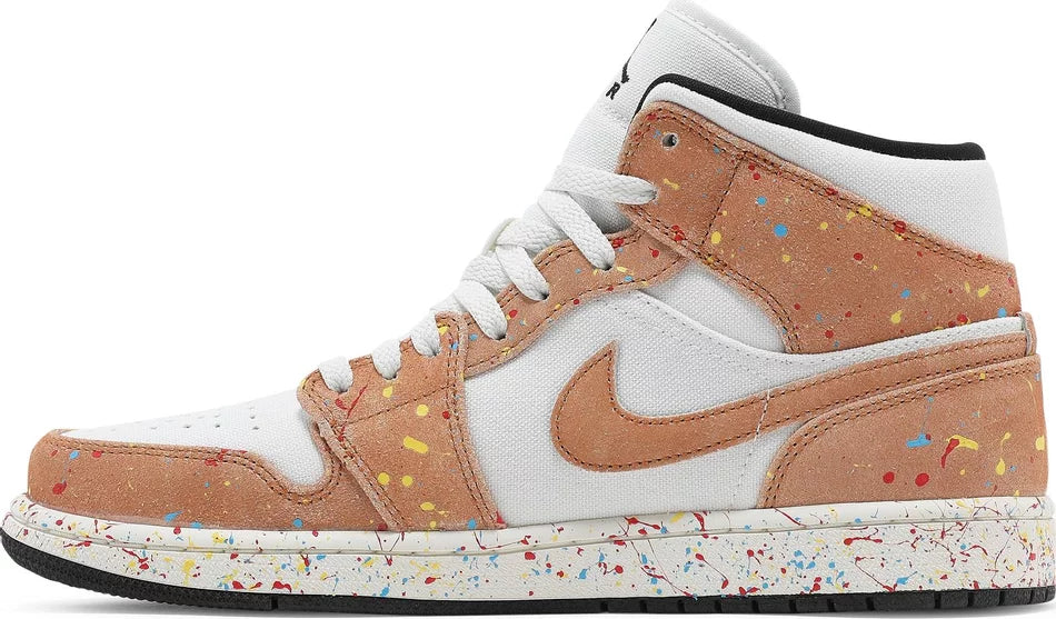 AIR JORDAN 1 MID 'BRUSHSTROKE' (Men)