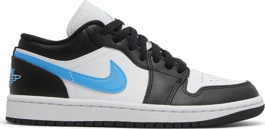 AIR JORDAN 1 LOW 'BLACK UNIVERSITY BLUE' (Women)