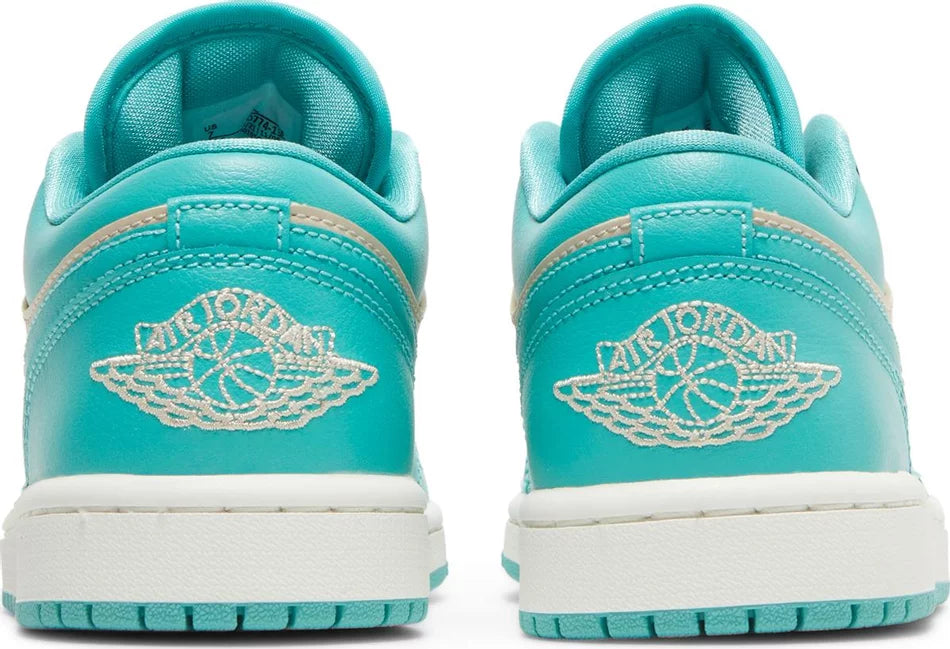 AIR JORDAN 1 LOW 'TROPICAL TEAL SANDY BEIGE' (Women)