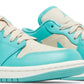 AIR JORDAN 1 LOW 'TROPICAL TEAL SANDY BEIGE' (Women)