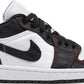 AIR JORDAN 1 LOW SE UTILITY 'WHITE BLACK GYM RED' (Women)
