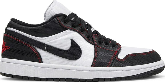 AIR JORDAN 1 LOW SE UTILITY 'WHITE BLACK GYM RED' (Women)