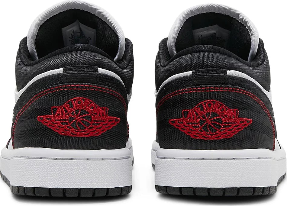 AIR JORDAN 1 LOW SE UTILITY 'WHITE BLACK GYM RED' (Women)