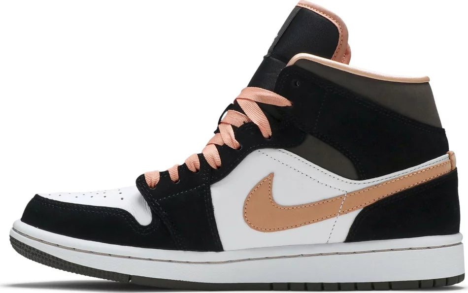 AIR JORDAN 1 MID SE 'PEACH MOCHA' (Women)