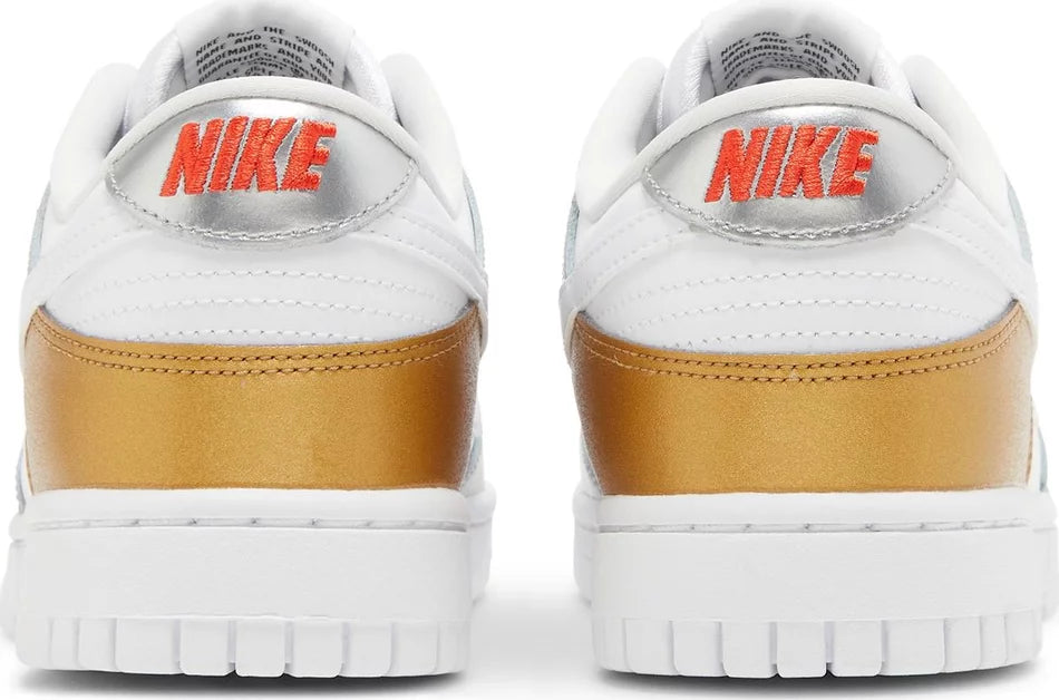 NIKE DUNK LOW SE 'SILVER GOLD METALLIC' (Women)