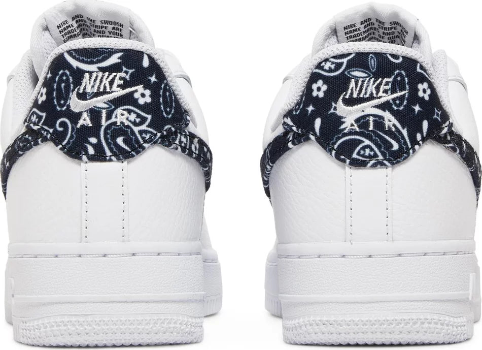 NIKE AIR FORCE 1 '07 ESSENTIALS 'BLACK PAISLEY' (Women) – SOTY BY MSAA