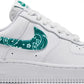 NIKE AIR FORCE 1 '07 ESSENTIALS 'GREEN PAISLEY' (Women)
